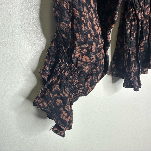 Anthropologie Nichola Peplum Blouse Size Medium - Picture 5 of 11